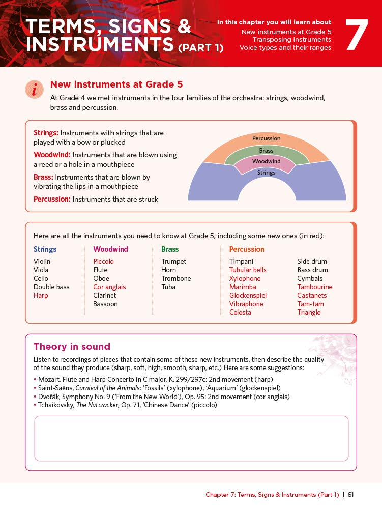 Discovering Music Theory Grade 5 Workbook