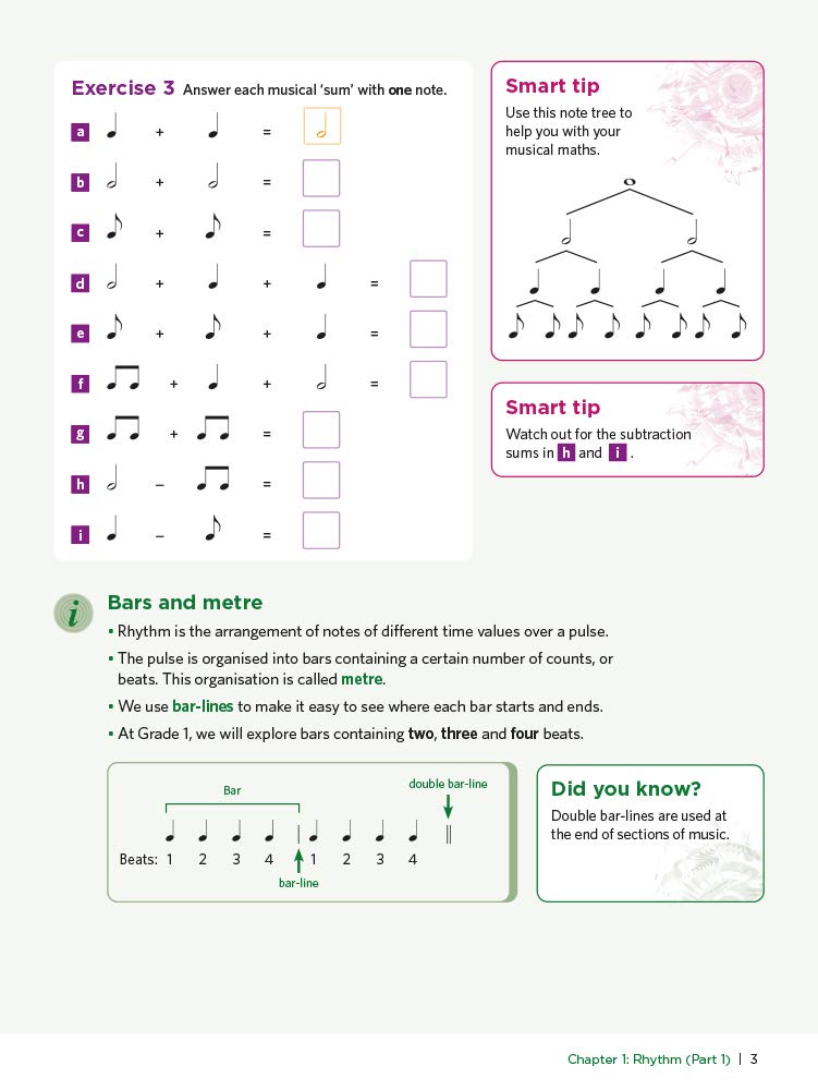 Discovering Music Theory ABRSM Grade 1 Workbook