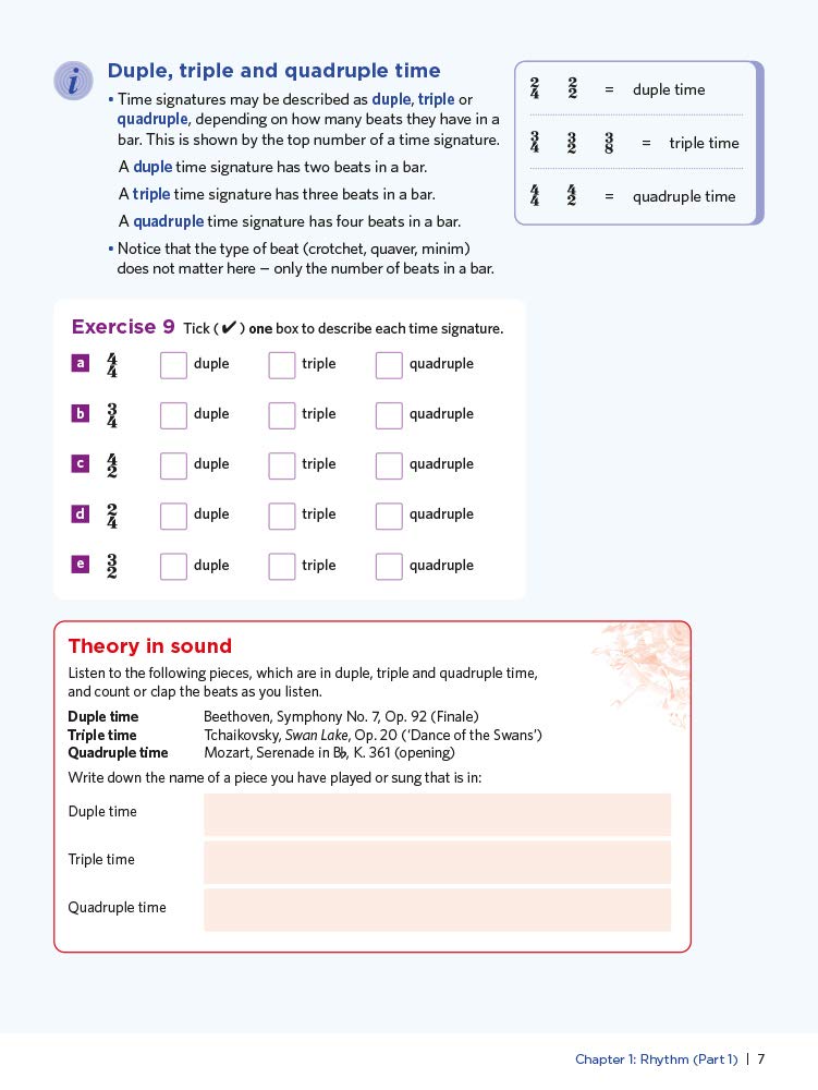 Discovering Music Theory Grade 3 Workbook