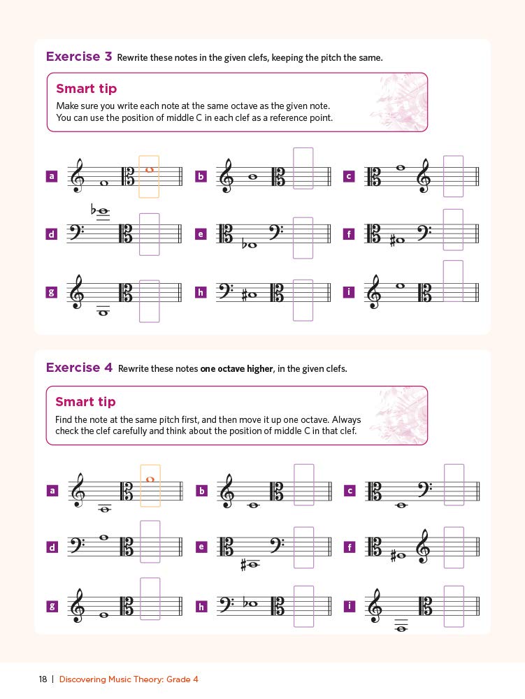 Discovering Music Theory Grade 4 Workbook