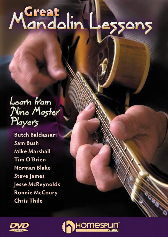 Great Mandolin Lessons Dvd