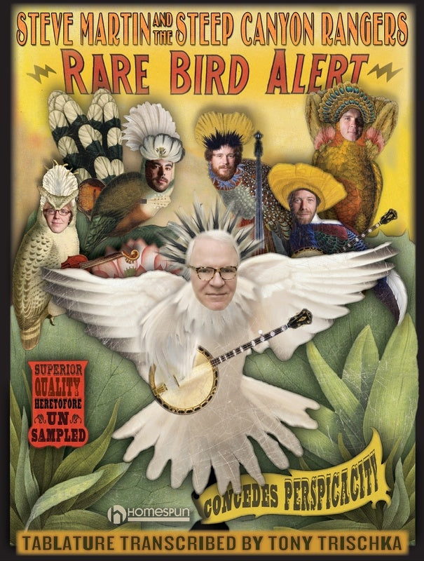 Steve Martin - Rare Bird Alert Banjo Tab Songbook