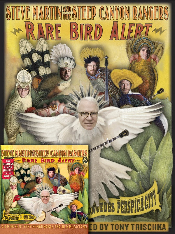 Steve Martin Rare Bird Alert Book/Cd