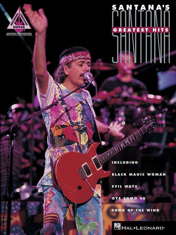 Santana - Greatest Hits Guitar Recorded Version Book