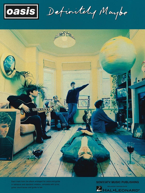 Oasis - Definitely Maybe Guitar Tab Book