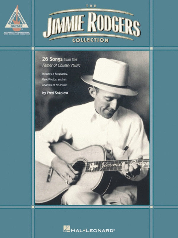 The Jimmie Rodgers Collection Guitar Tab Book