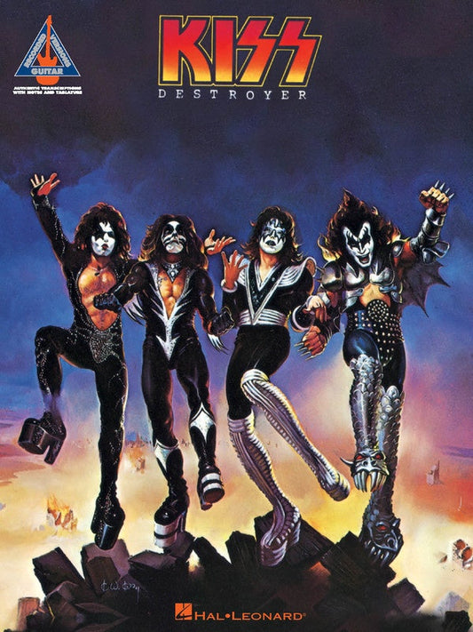 Kiss - Destroyer Guitar Tab Book