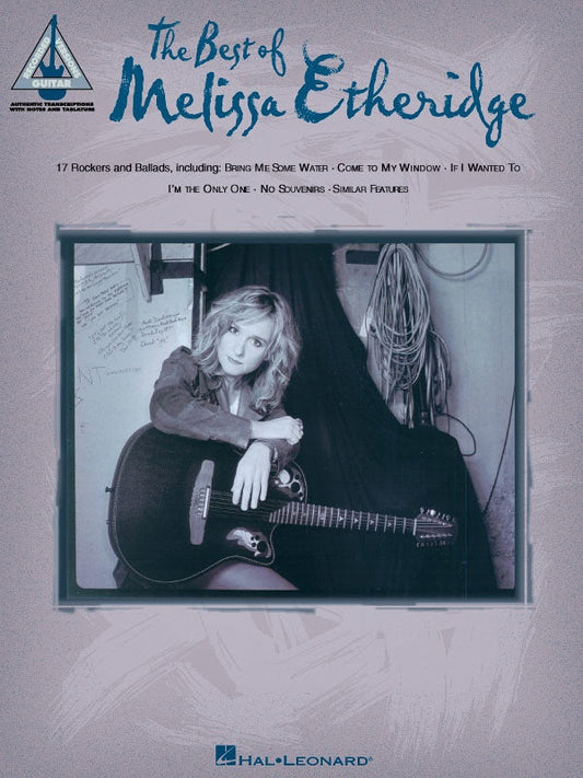 The Best Of Melissa Etheridge Guitar Tab Book