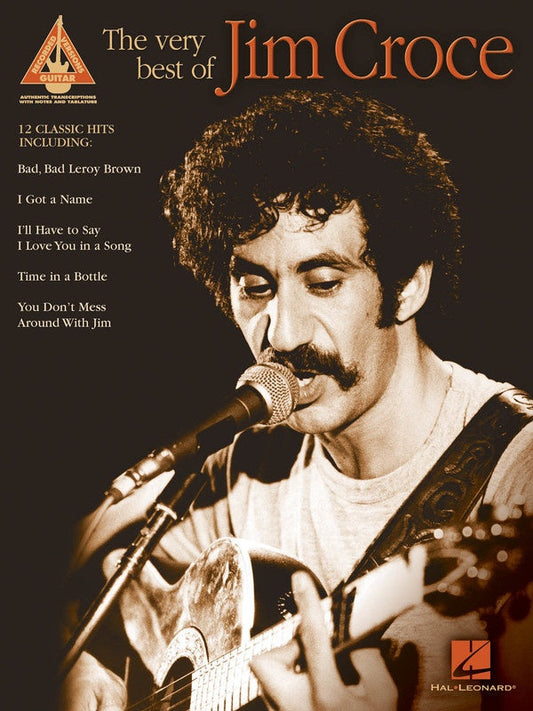 The Very Best Of Jim Croce Guitar Tab Book