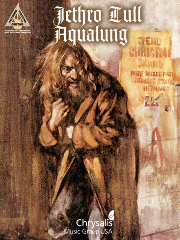 Jethro Tull - Aqualung Guitar Tab Book