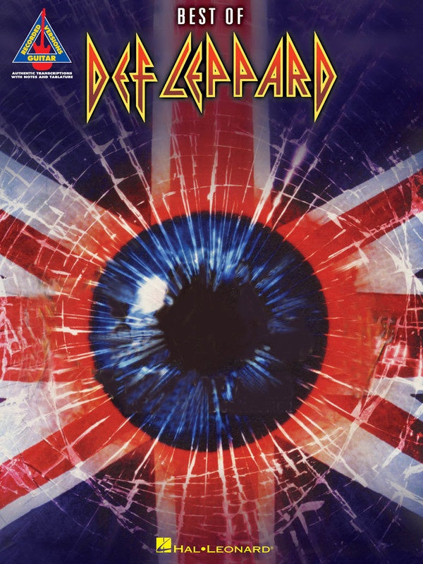 Best Of Def Leppard Guitar Tab Book