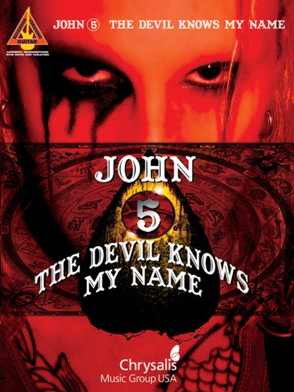 John 5 - The Devil Knows My Name Guitar Tab Book