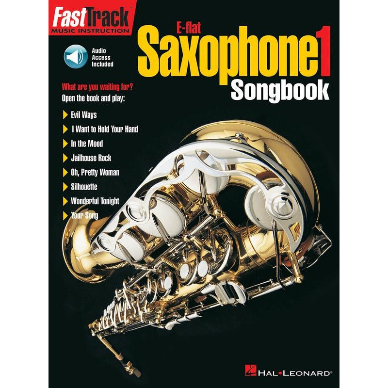 FASTTRACK E FLAT SAXOPHONE SONGBOOK 1 BK/OLA - Music2u