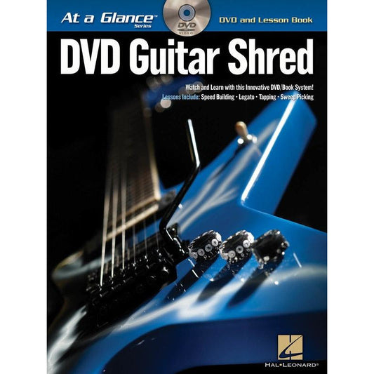 At A Glance Guitar Shred Book/Dvd