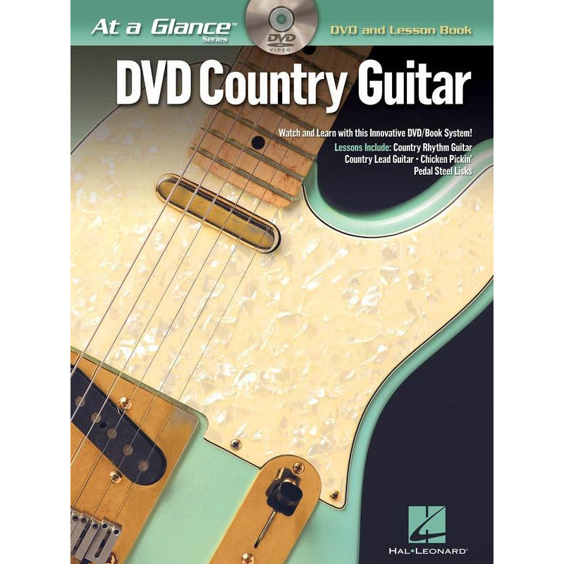 At A Glance Country Guitar Book/Dvd