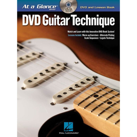 At A Glance Guitar Technique Book/Dvd