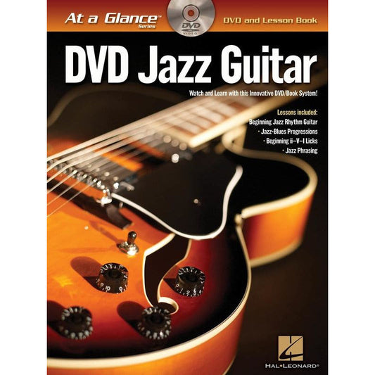 At A Glance Jazz Guitar Bk/Dvd