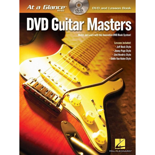 At A Glance Guitar Masters Bk/Dvd