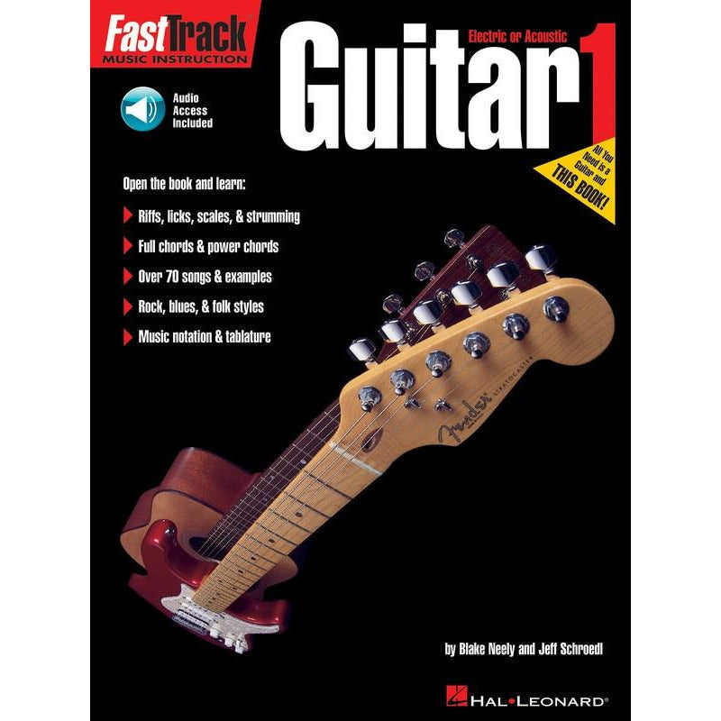 FASTTRACK GUITAR BK 1 BK/OLA - Music2u