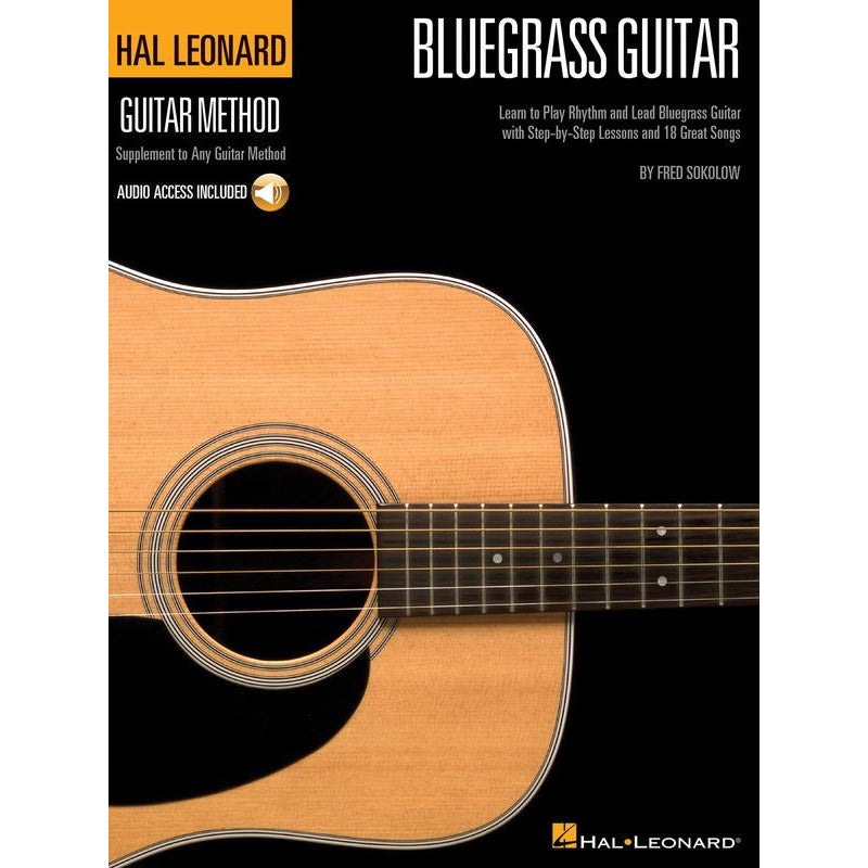 HL GUITAR BLUEGRASS METHOD BK/OLA - Music2u