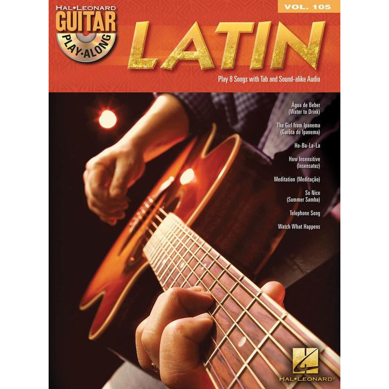 Latin Guitar Play Along Volume 105 Book/Cd