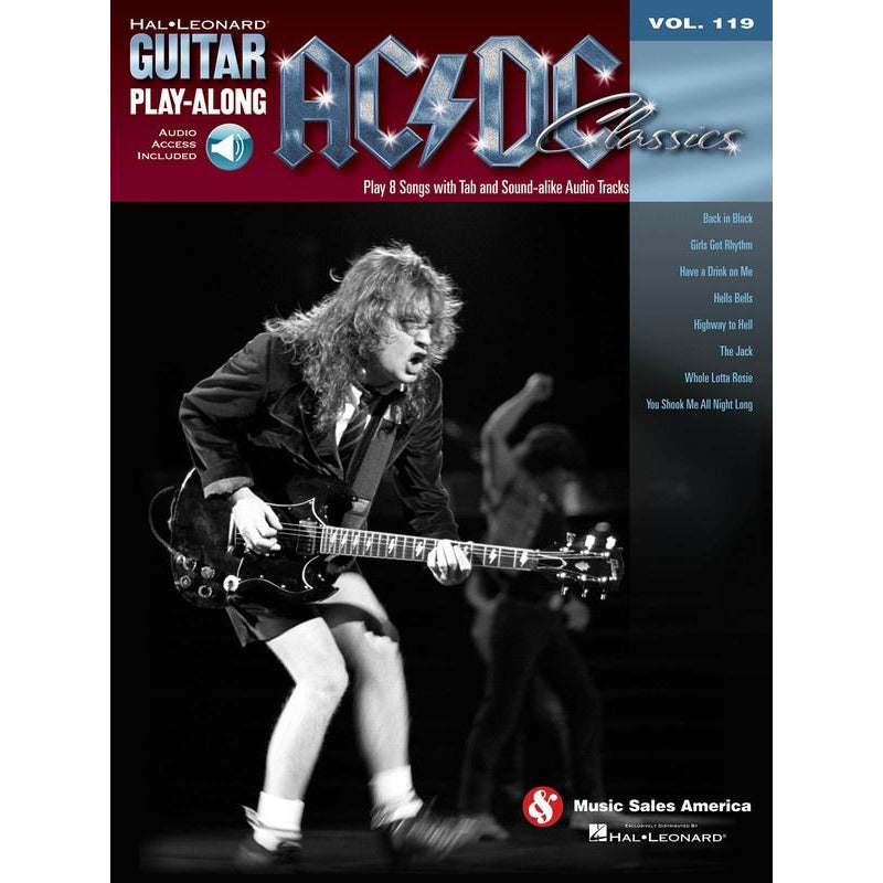 AC/DC Classics - Guitar Play Along Volume 119 (Book/Ola)