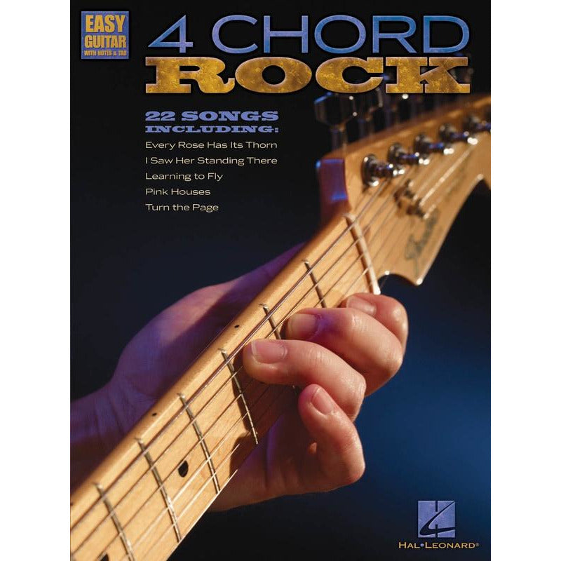 4 Chord Rock - Easy Guitar Notes & Tab Book