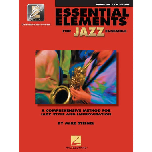 Essential Elements For Jazz Ensemble Baritone Saxophone Book 1 Bk/Ola