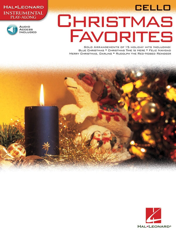 Christmas Favorites For Cello Bk/Cd