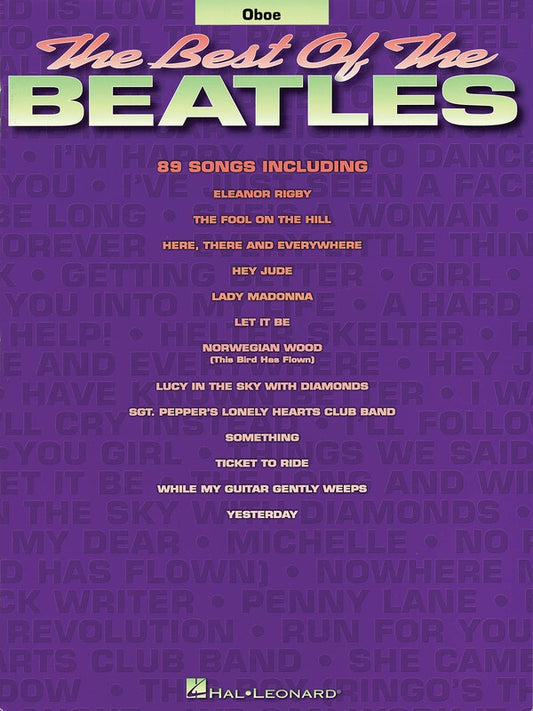 Best Of The Beatles For Oboe