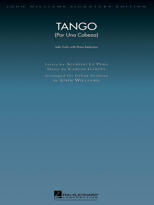 Tango (Por Una Cabeza) For Violin/Piano