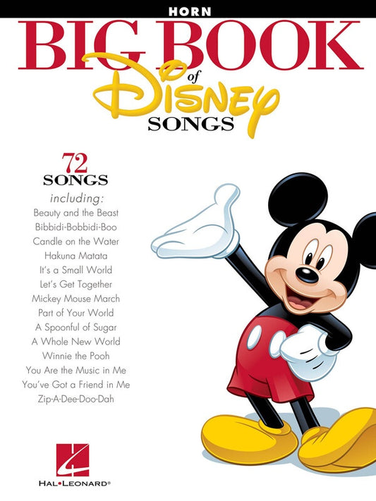 Big Book Of Disney Songs French Horn