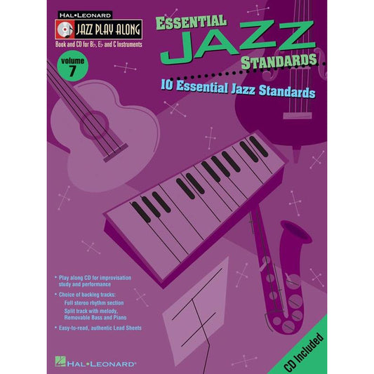 Essential Jazz Standard Volume 7 - Jazz Play Along Book/Cd