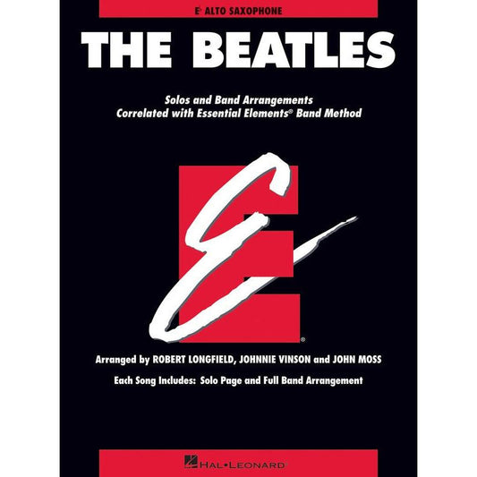 Beatles Essential Elements Alto Saxophone Book