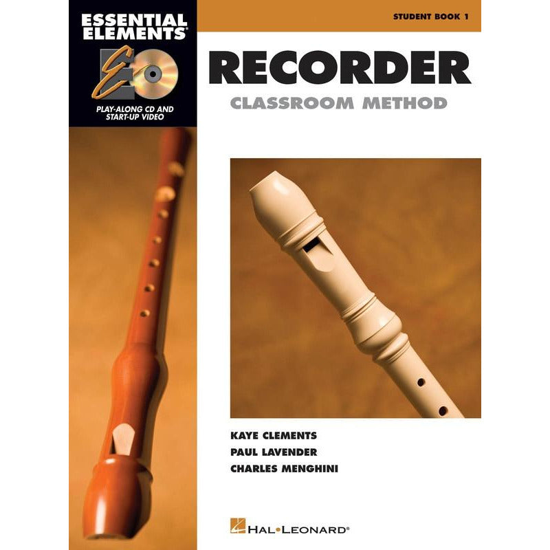 ESSENTIAL ELEMENTS RECORDER STUDENT BK 1 BK/CD-ROM - Music2u