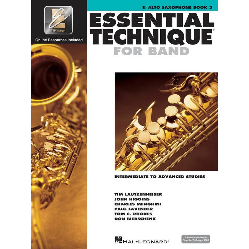 ESSENTIAL TECHNIQUE FOR BAND BK3 ALTO SAX EEI - Music2u