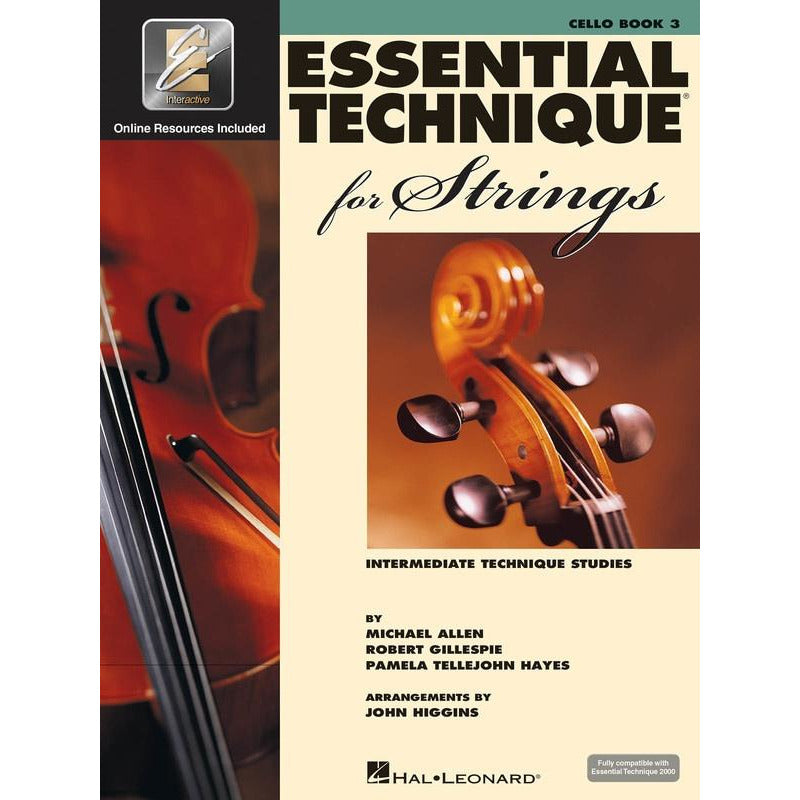 ESSENTIAL TECHNIQUE FOR STRINGS BK3 CELLO EEI - Music2u