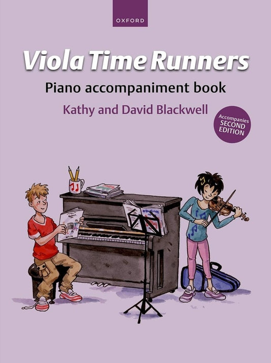 Viola Time Runners Piano Accompaniment 2Nd Edition