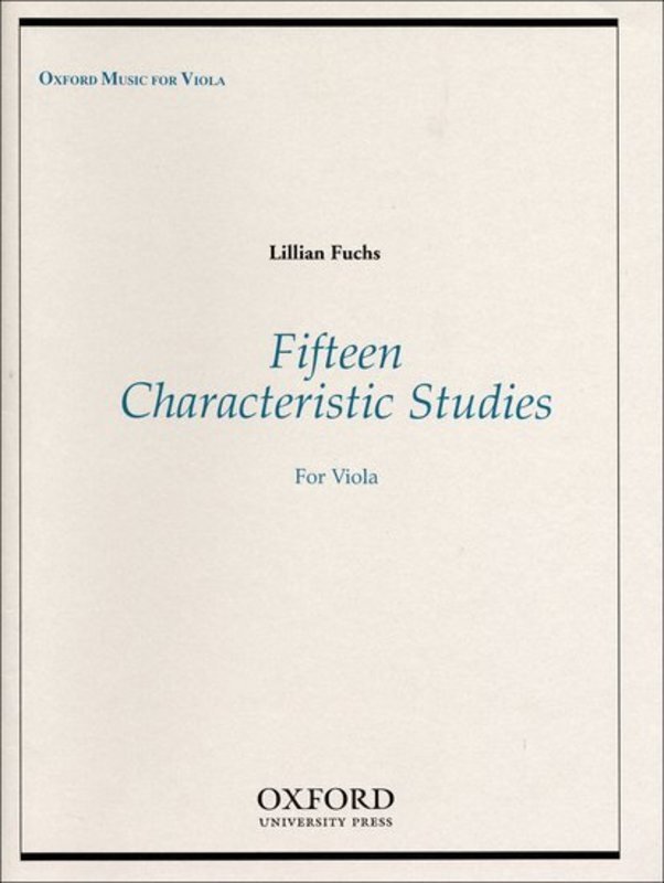 Fuchs - 15 Characteristic Studies Viola Book