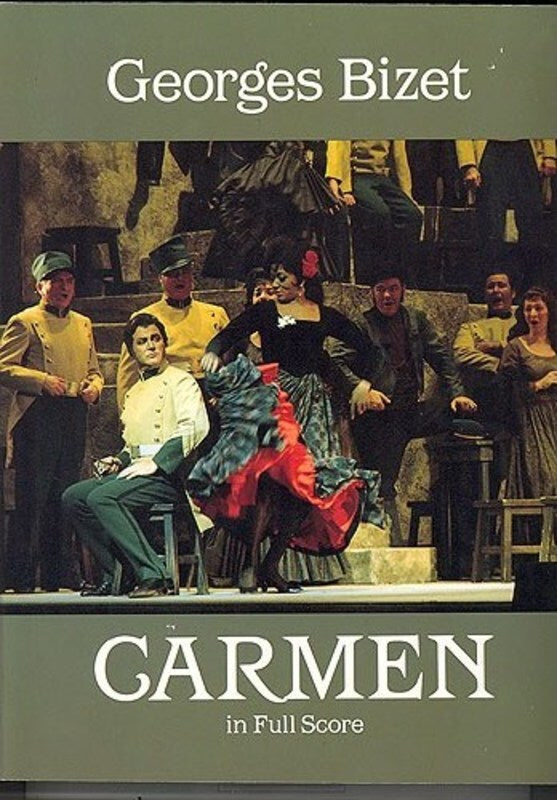 Bizet - Carmen Full Score Book