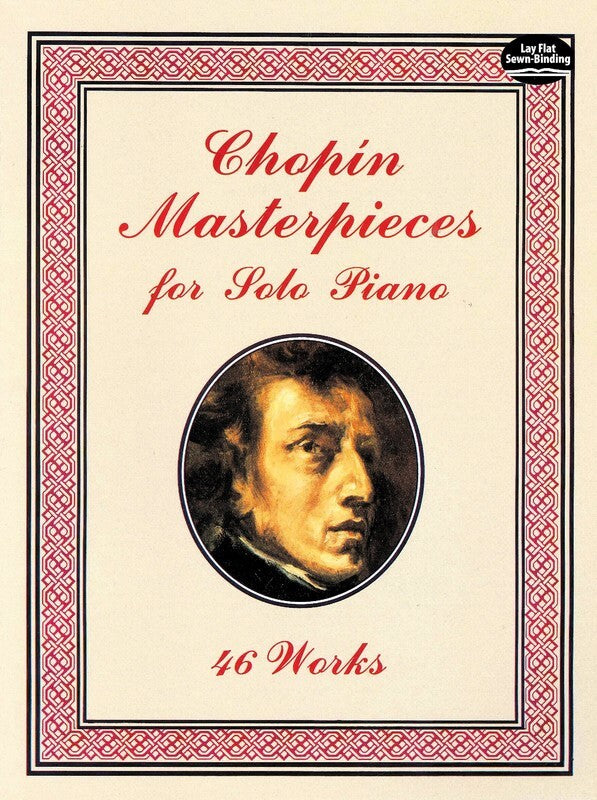 Chopin Masterpieces For Solo Piano Book - 46 Works