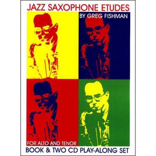 Jazz Saxophone Etudes Bk/2Cd