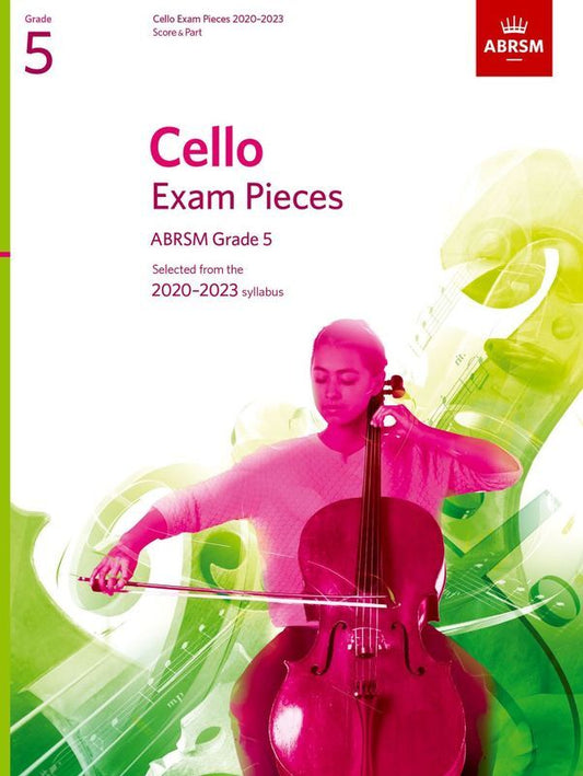 Cello Exam Pieces 2020-23 Gr 5 Cello/Piano