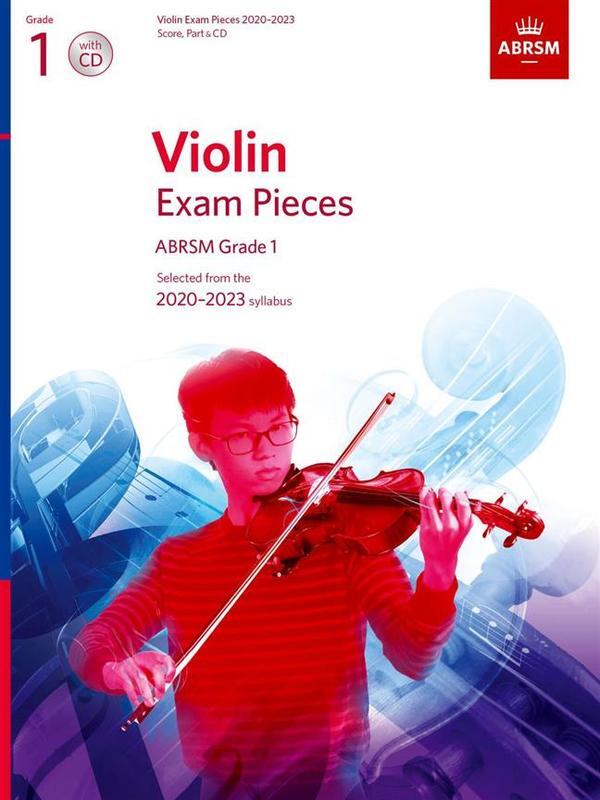 Violin Exam Pieces 2020-23 Gr 1 Violin/Piano/Cd