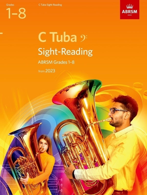 Abrsm Sight-Reading For C Tuba Bc Gr 1-8