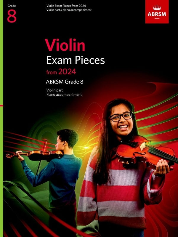 Violin Exam Pieces From 2024 Abrsm Gr 8 Violin/Piano