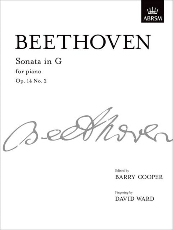 Beethoven - Sonata Op 14 No 2 G Piano Ed Cooper