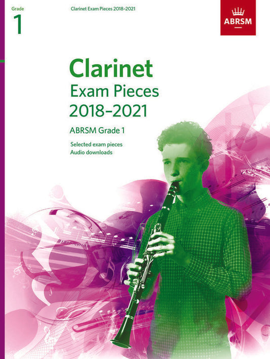 Clarinet Exam Pieces 2018-21 Gr 1 Bk/Ola