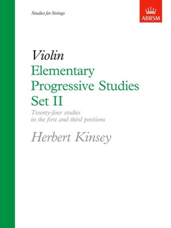 Elementary Progressive Studies Bk 2 Violin