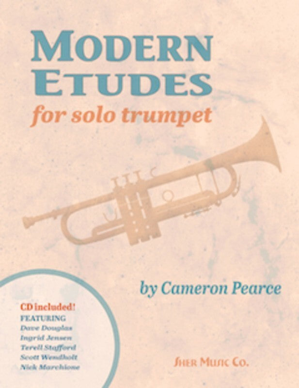 Pearce - Modern Etudes For Solo Trumpet Bk/Cd